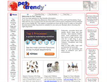 Tablet Screenshot of pettrendy.co.uk